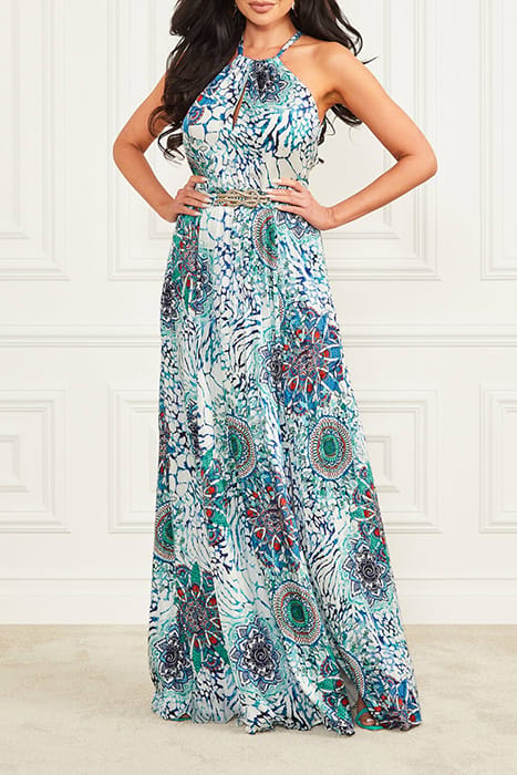MARCIANO BY GUESS MINA LONG DRESS SOLI BOHO ANIMALLER 1