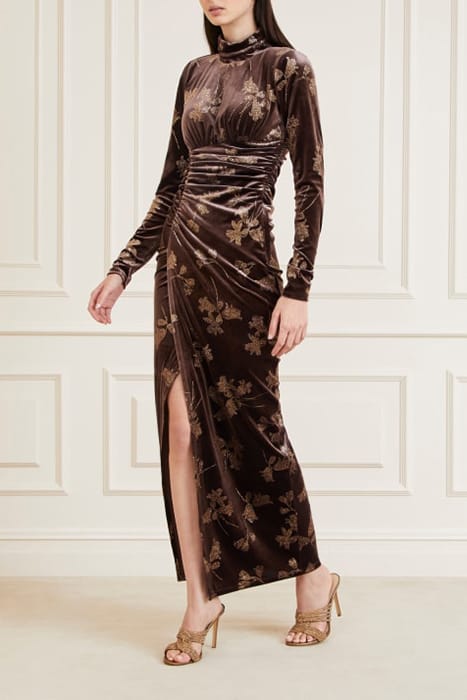 MARCIANO BY GUESS ANGELICA TABITHA MAX COLD BREW MAXI DRESS 4