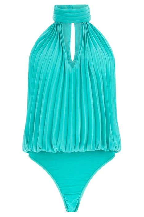 MARCIANO BY GUESS SET SAIL BODYSUIT POMPOM GREEN 4