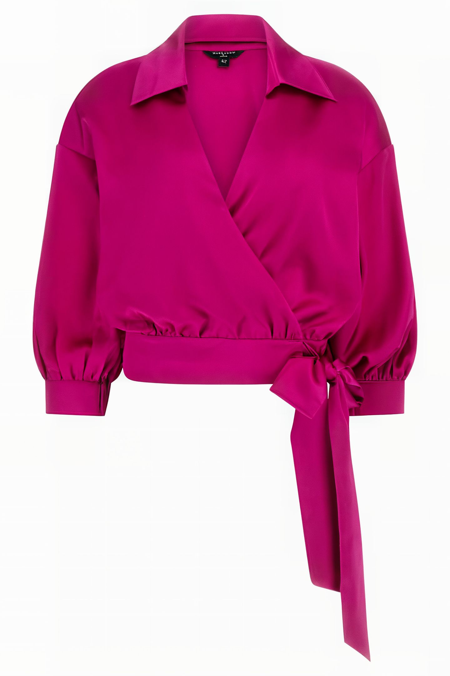 MARCIANO BY GUESS DAISY TOP BRIGHT BLOUSE FUCHSIA 1