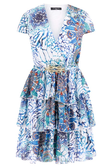 MARCIANO BY GUESS MINA FLARE DRESS PRINTBOHO ANIMALLER 3
