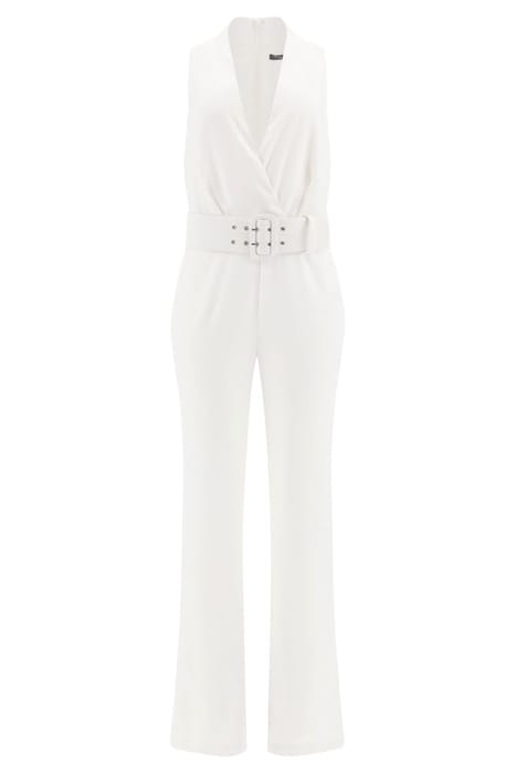 MARCIANO BY GUESS HAWKINS JUMPSUIT PALE PEARL 3
