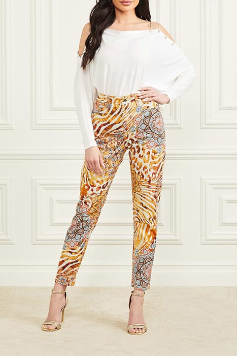 MARCIANO BY GUESS CONNOR SLIM TAPERED BOHEME PRINT 3
