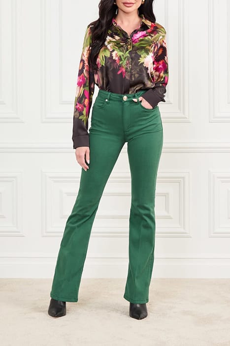 MARCIANO BY GUESS NEW KAYLA DENIM CHASER GREEN 3