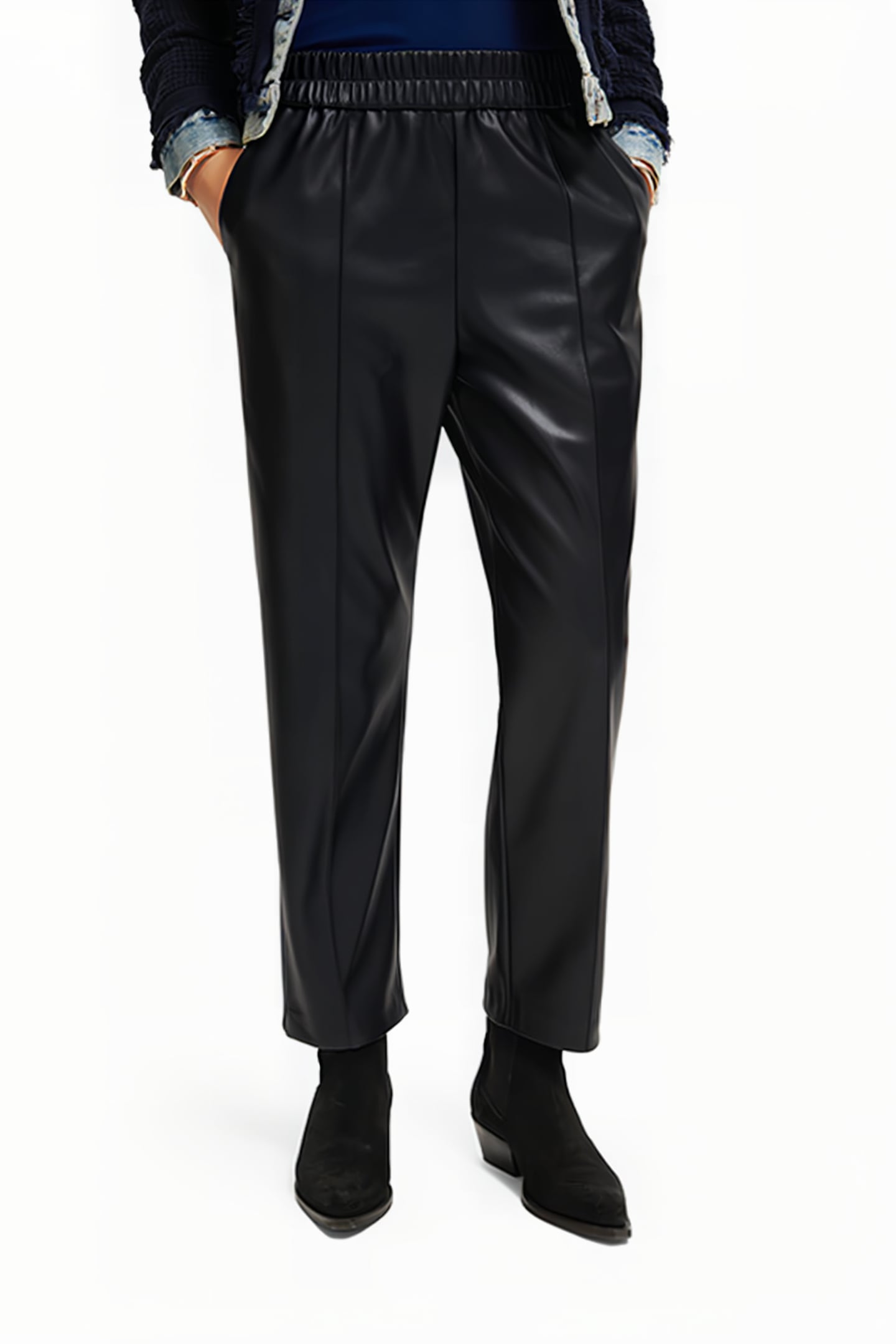 ESTELLE - FAUX LEATHER JOGGER NIGHT 1