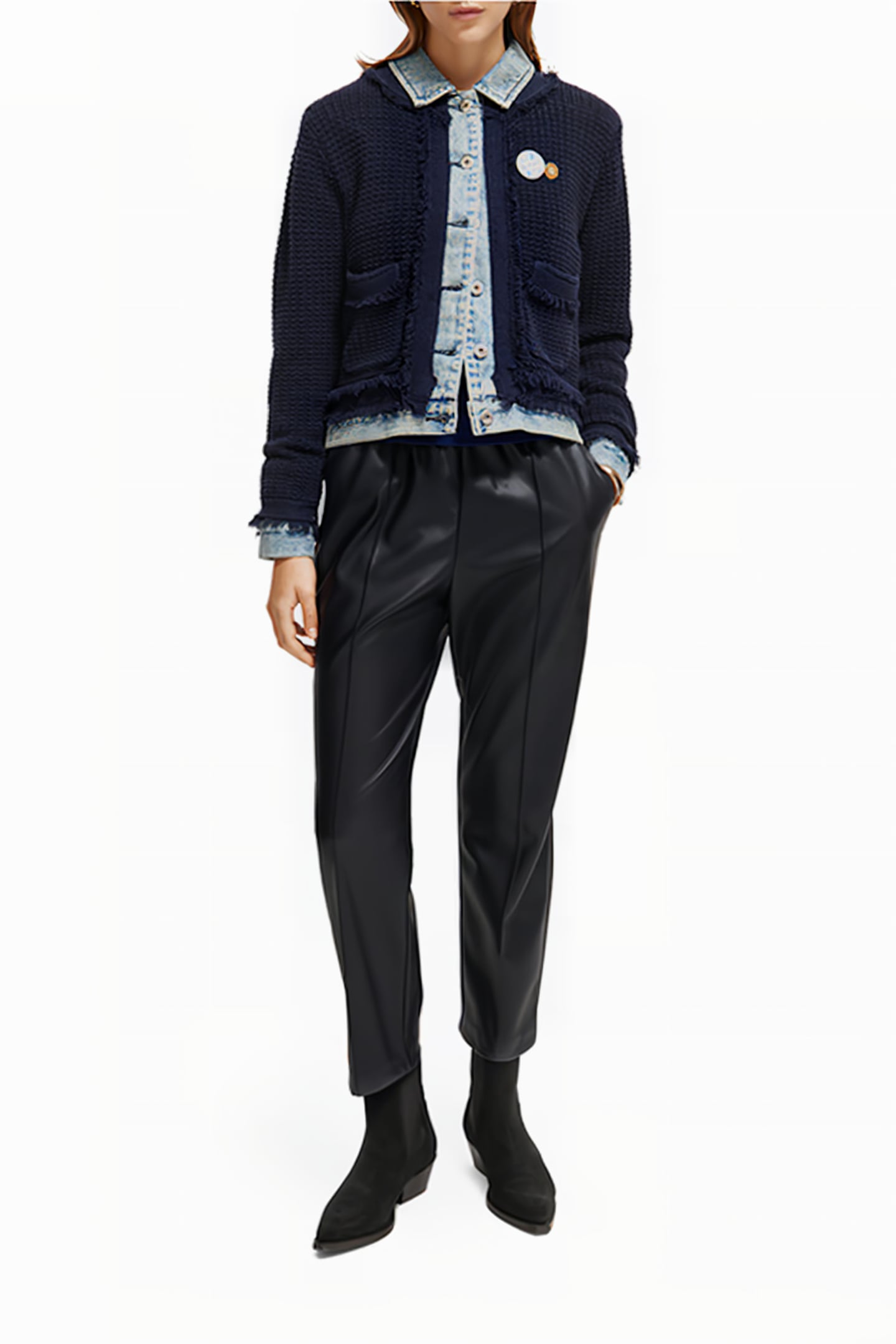 ESTELLE - FAUX LEATHER JOGGER NIGHT 3