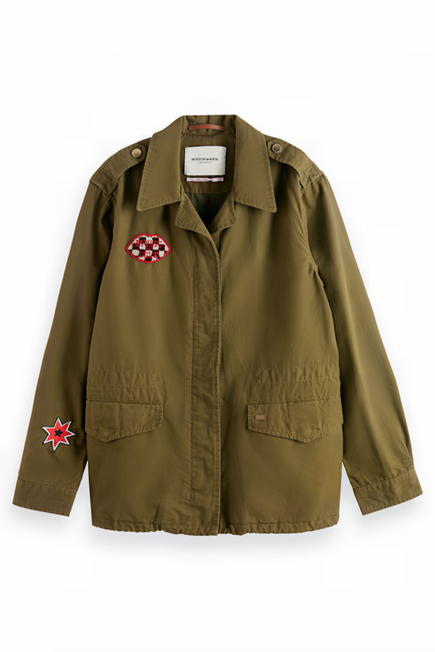 EMBROIDERED FESTIVAL JACKET MILITARY 4