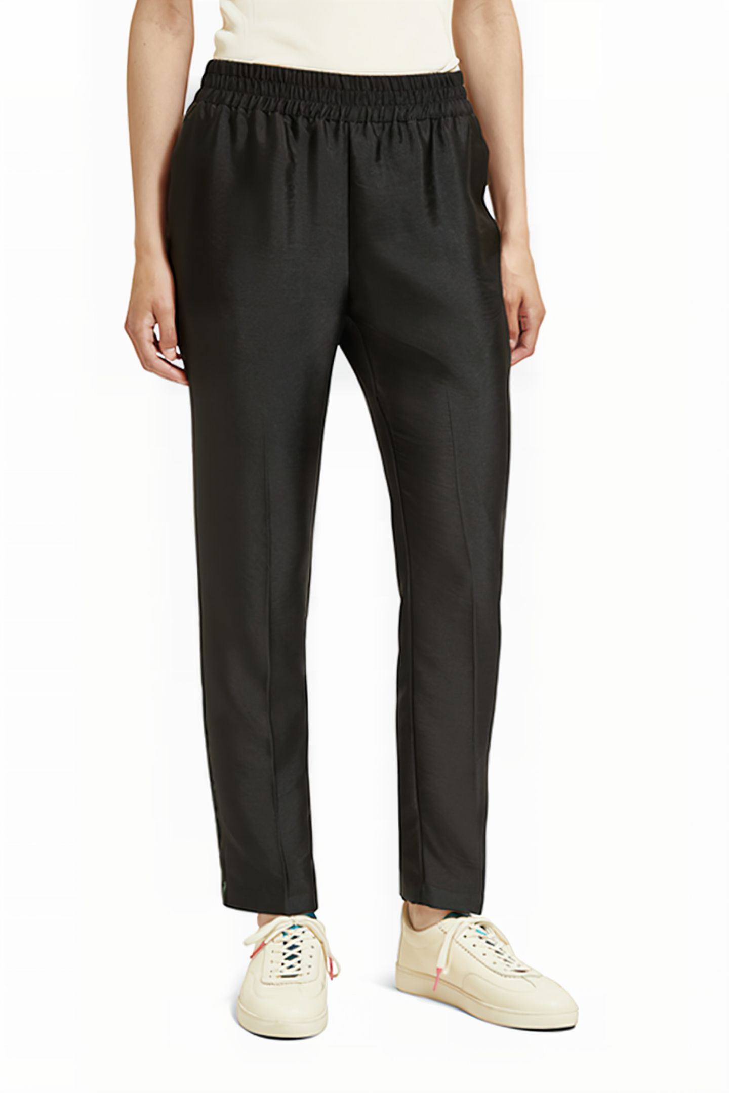 MAIA - MID RISE TAPERED LEG WITH ELASTICATED WAIST EVENING B 1