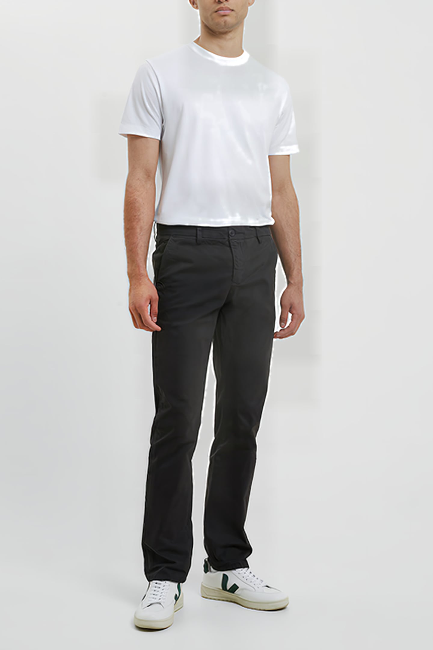 CHINO TROUSER BLACK 2