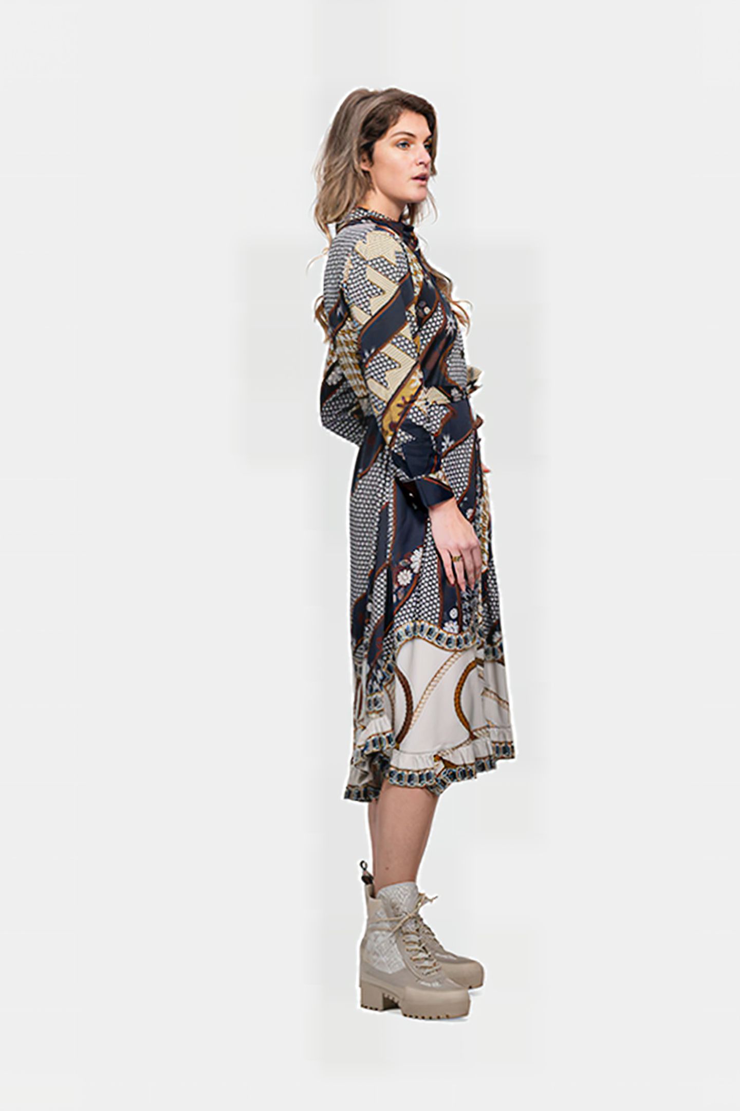 DRESS DÜSSELDORF LONG BLUE 5