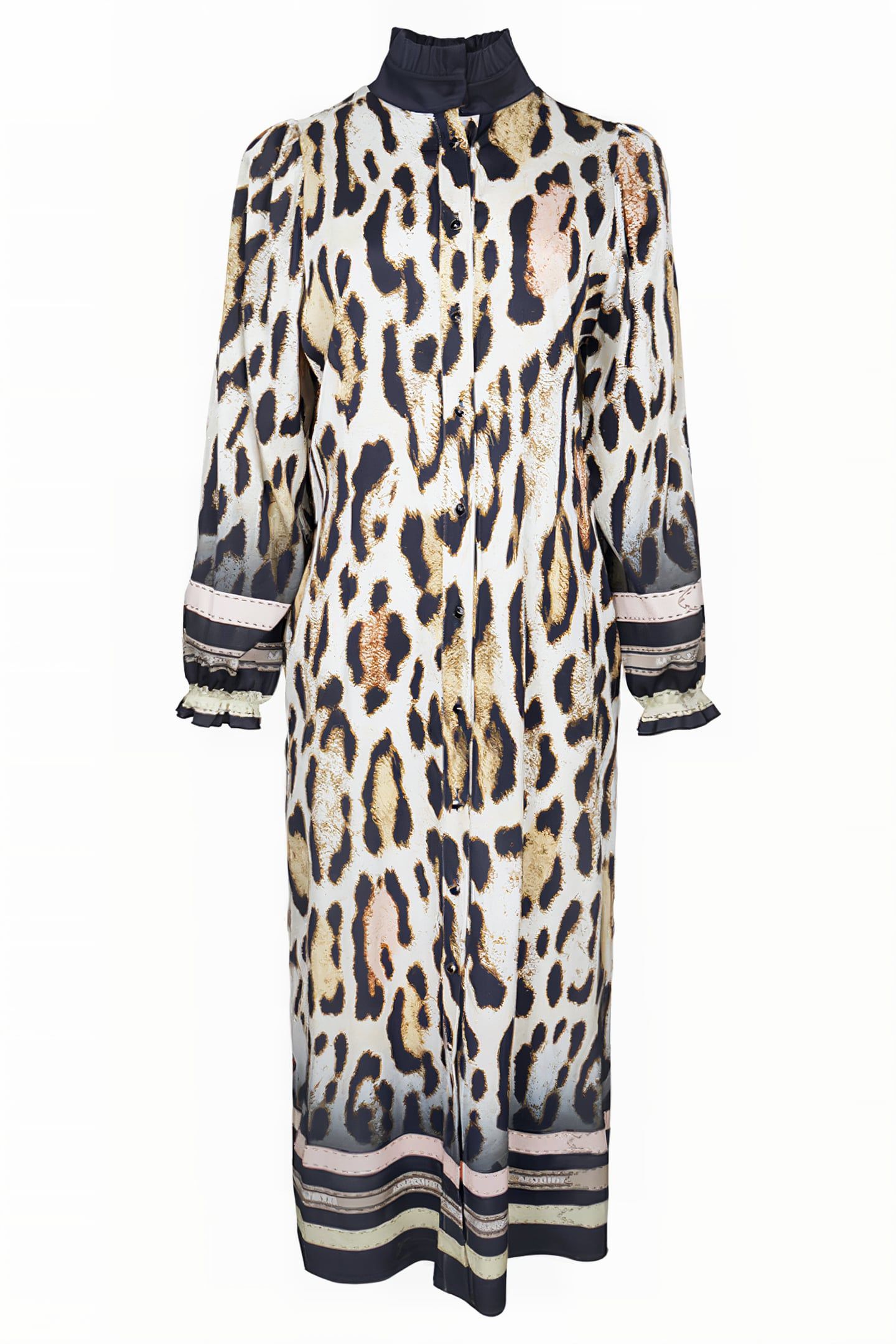 DRESS MAINZ LEOPARD WITH BELTS 1
