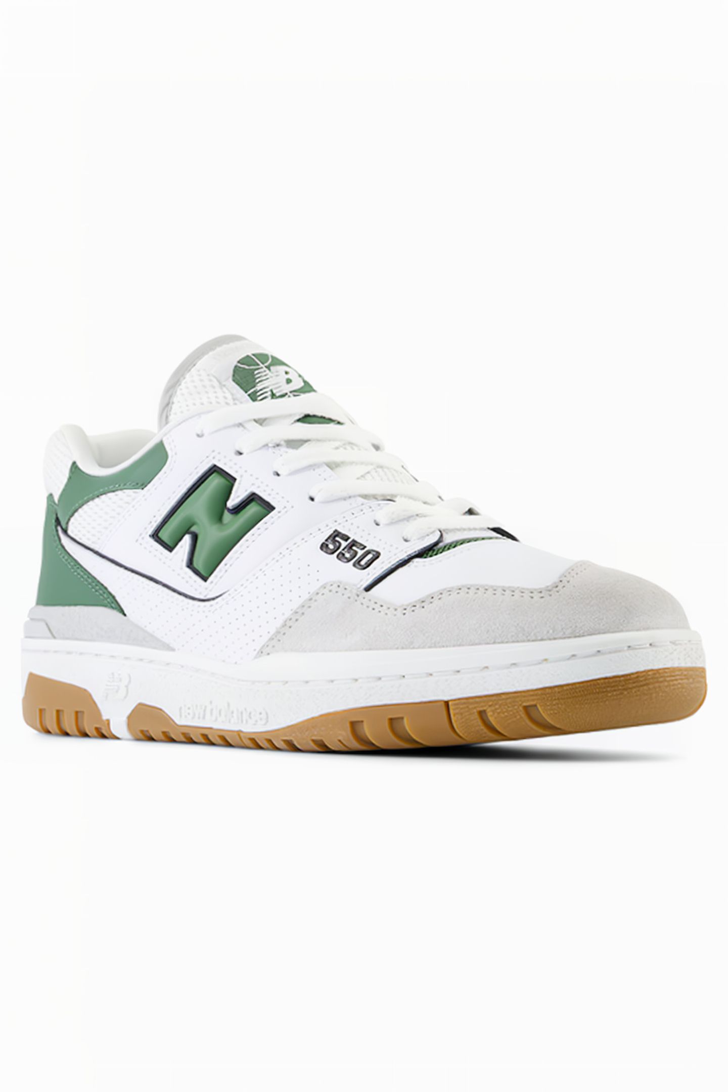 BB550ESB SNEAKERS IN WHITE & GREEN 9