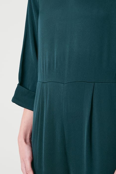 ROUND COLLAR 7/8 SLEEVES JUMPSUIT PERROQUET 6
