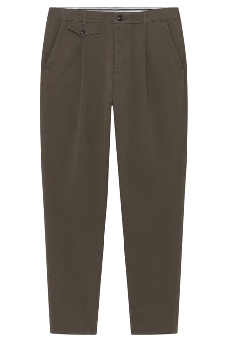 CHINO CARROT PANTS GRIZZLY 4