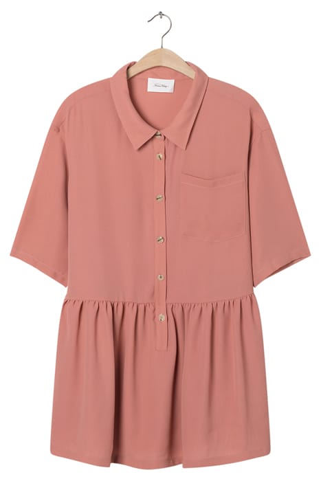 LOOSE MINI DRESS PAMPLEMOUSSE 4