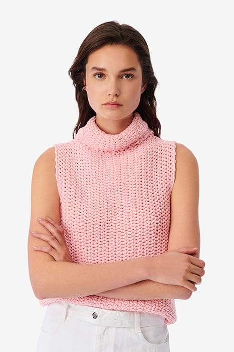 ULIVA TANK TOP IN CANDY PINK 5