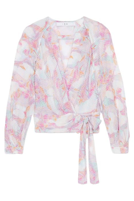 FREDDI BLOUSE IN LIGHT PINK MULTICO 3