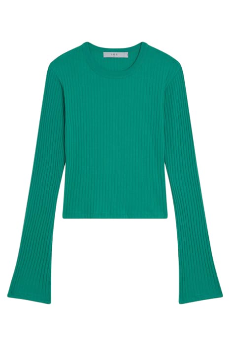 ERSILIA KNITTED SWEATER IN EMERALD 3