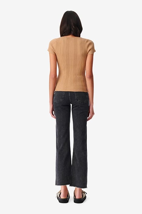 PAYSA T-SHIRT IN CAMEL 3