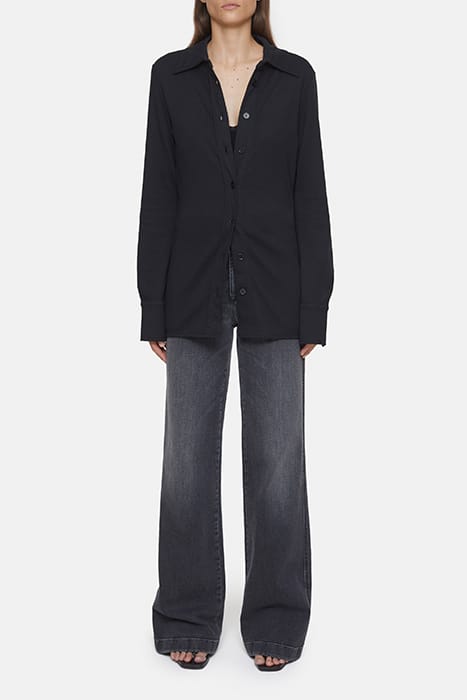 WAISTED BLOUSE SHIRTS & BLOUSES BLACK 3
