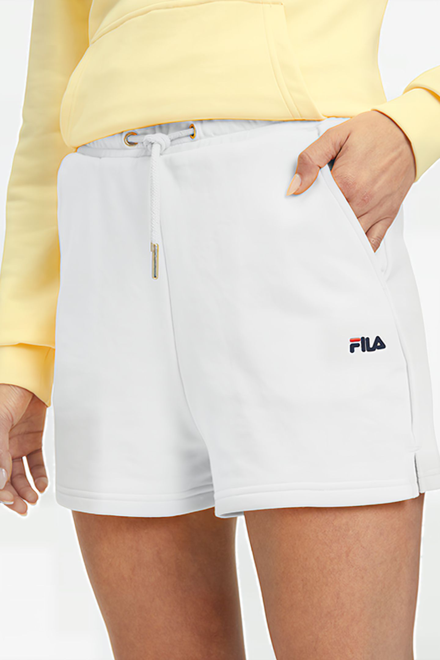 BUCHLOE HIGH WAISTED SHORTS BRIGHT WHITE 7