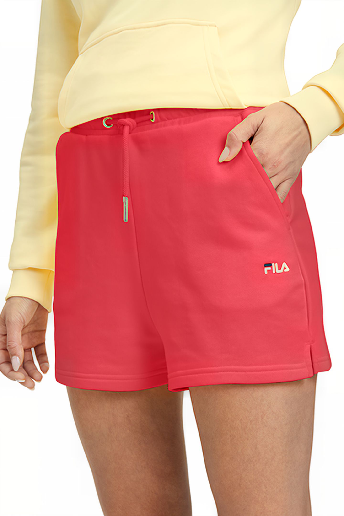 BUCHLOE HIGH WAISTED SHORTS CAYENNE 7