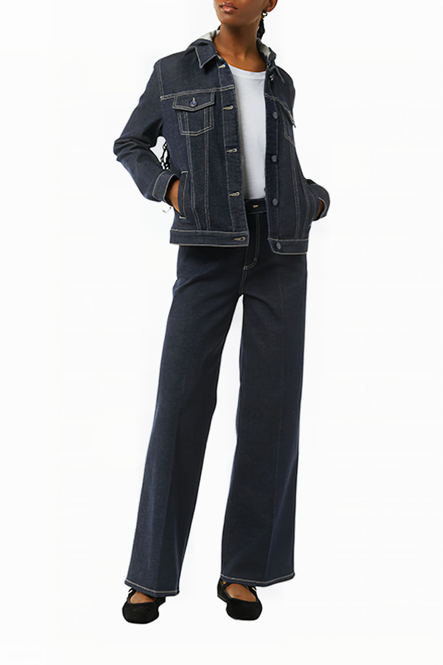 COMMA JACKETS INDOOR BLUE DENIM 2