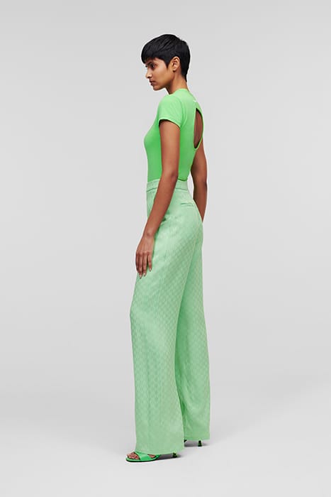 CUT OUT LOGO JERSEY BODY SUMMER GREEN 4