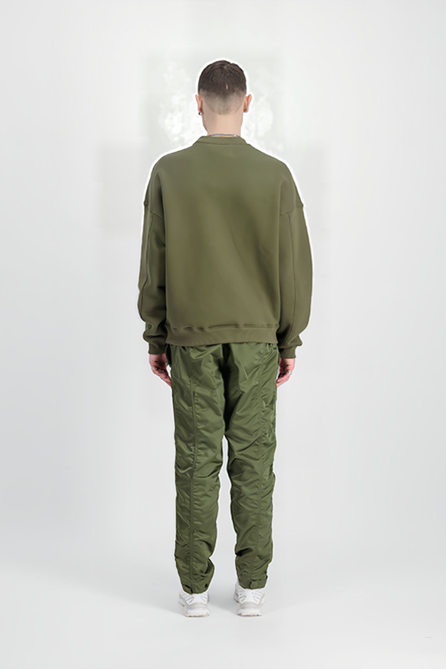 CREWNECK UV SAGE-GREEN 2