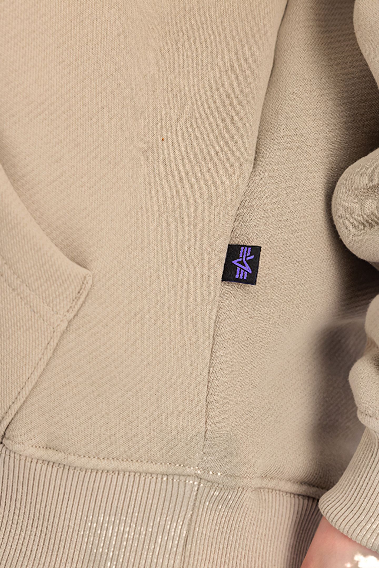 HOODIE UV VINTAGE SAND 5