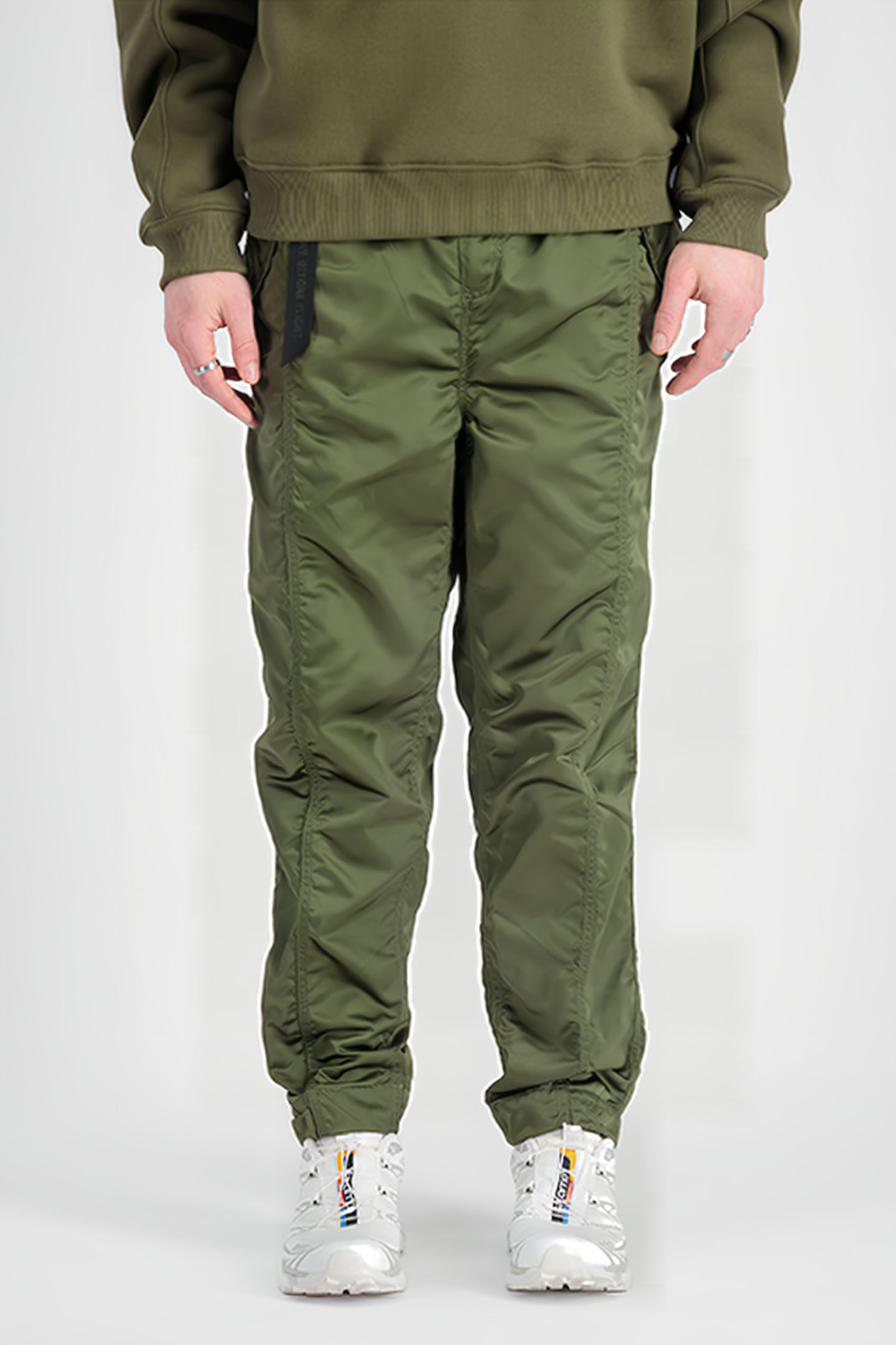 NYLON PANT UV SAGE-GREEN 1