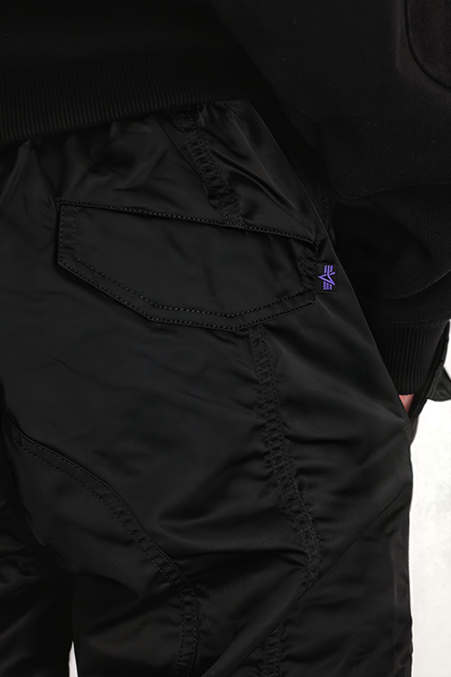NYLON PANT UV BLACK 7