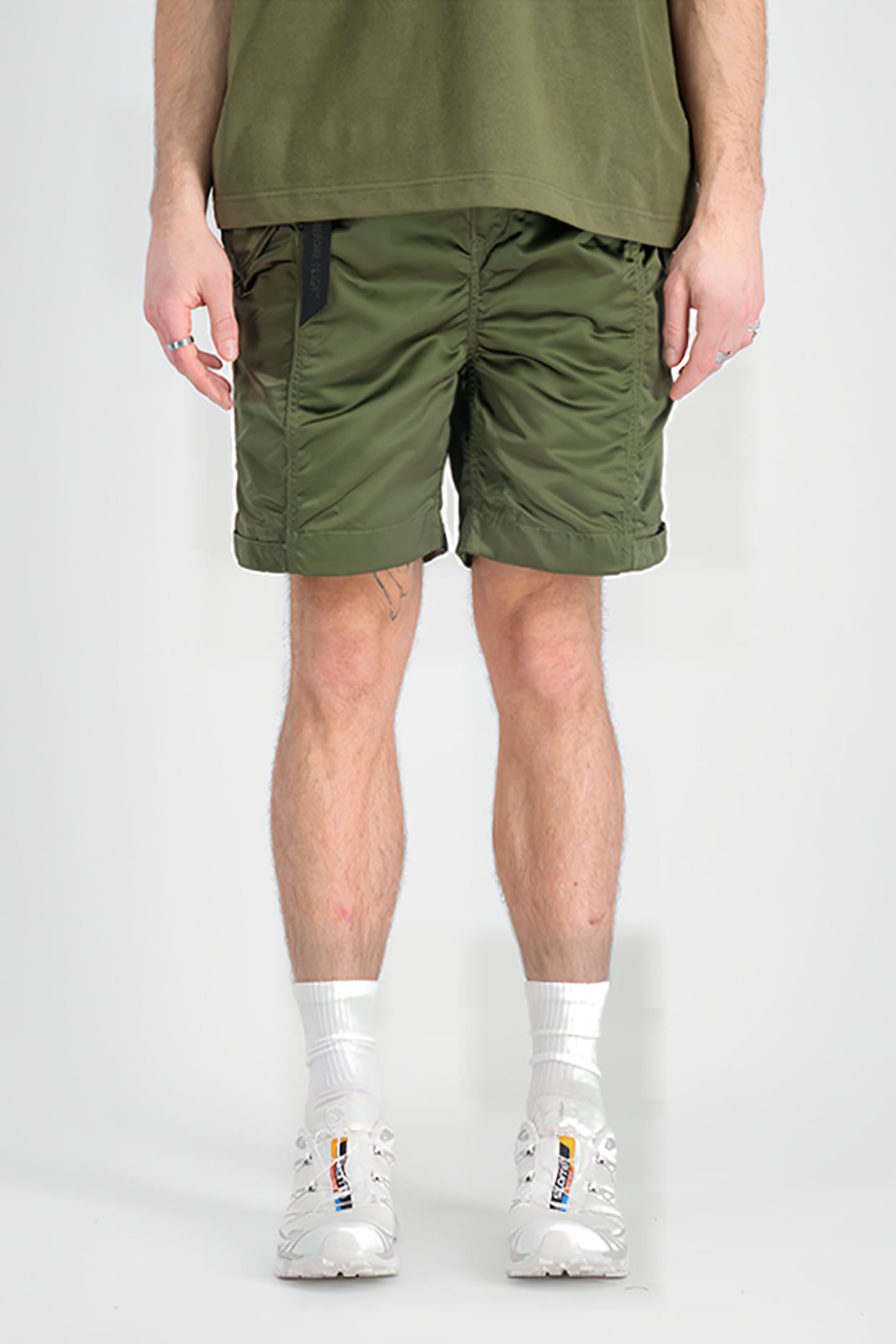 NYLON SHORT UV SAGE-GREEN 1