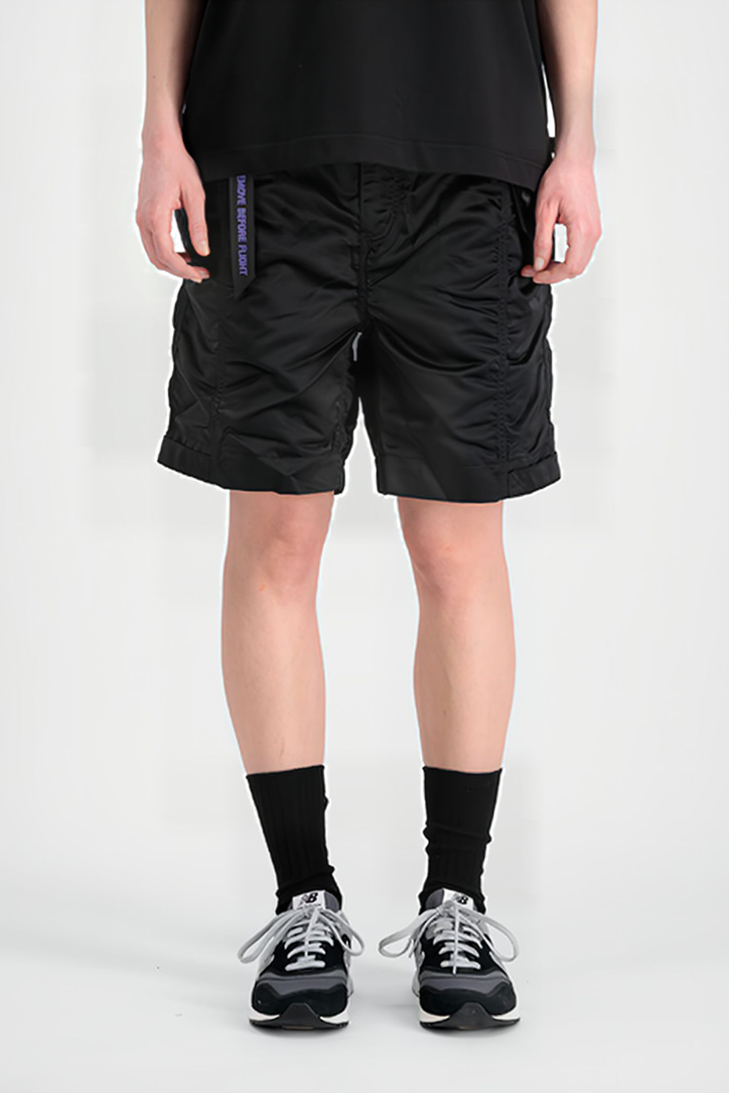 NYLON SHORT UV BLACK 1