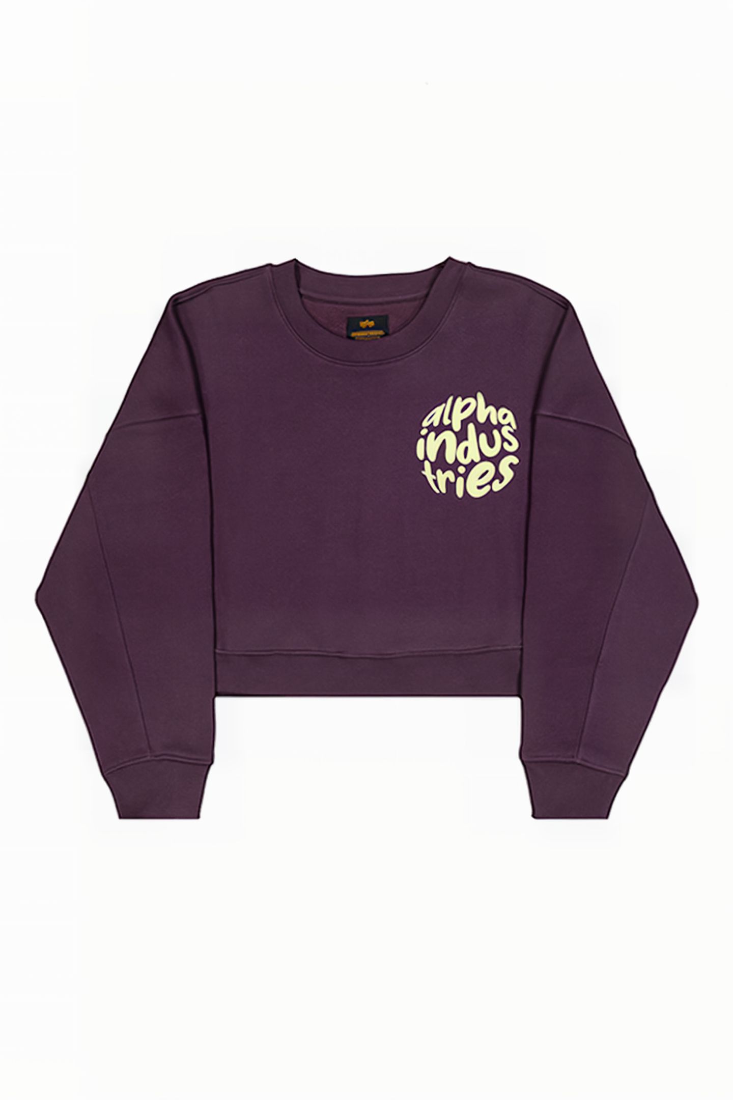 LOGO SWEATER PLUM 3