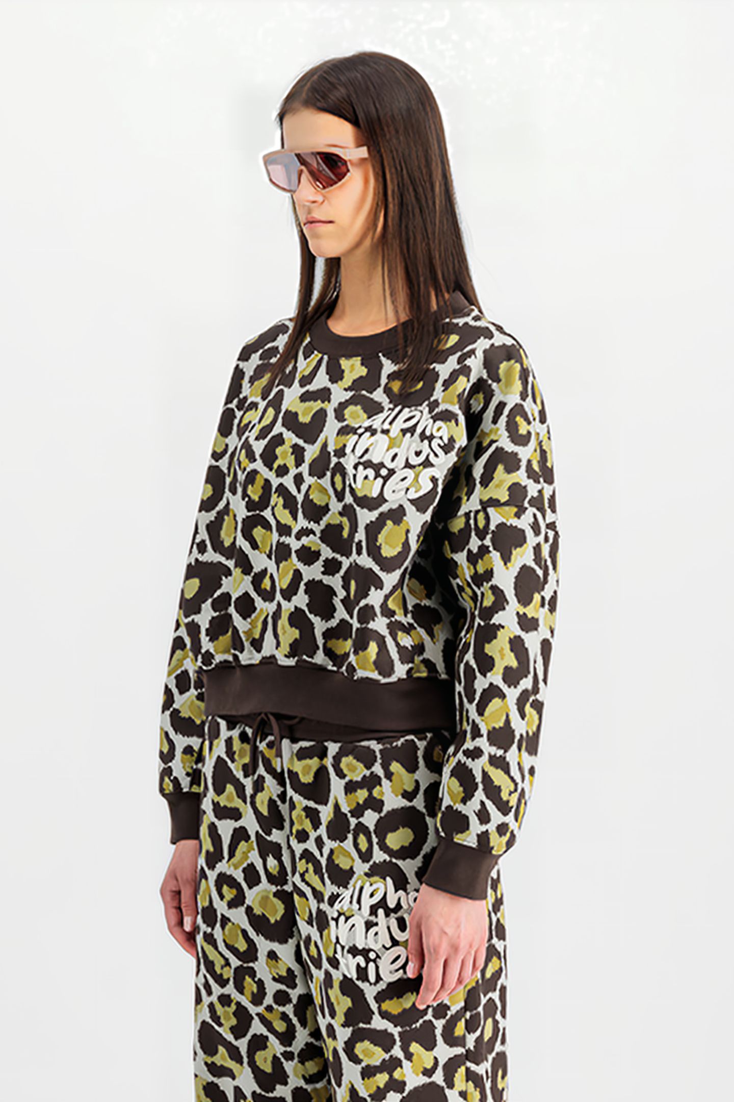 LOGO SWEATER CAMO OLIVE LEO CAMO 5