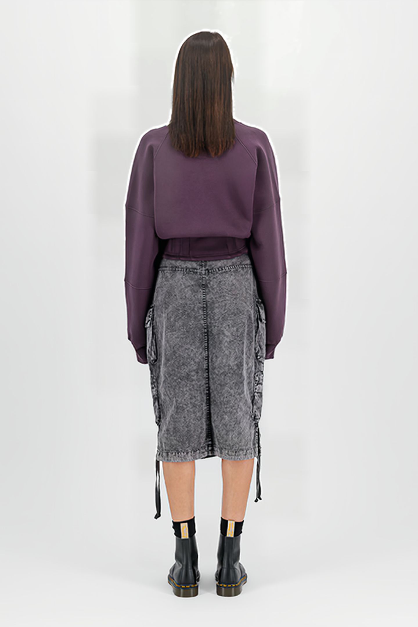 WAISTED SWEATER PLUM 4