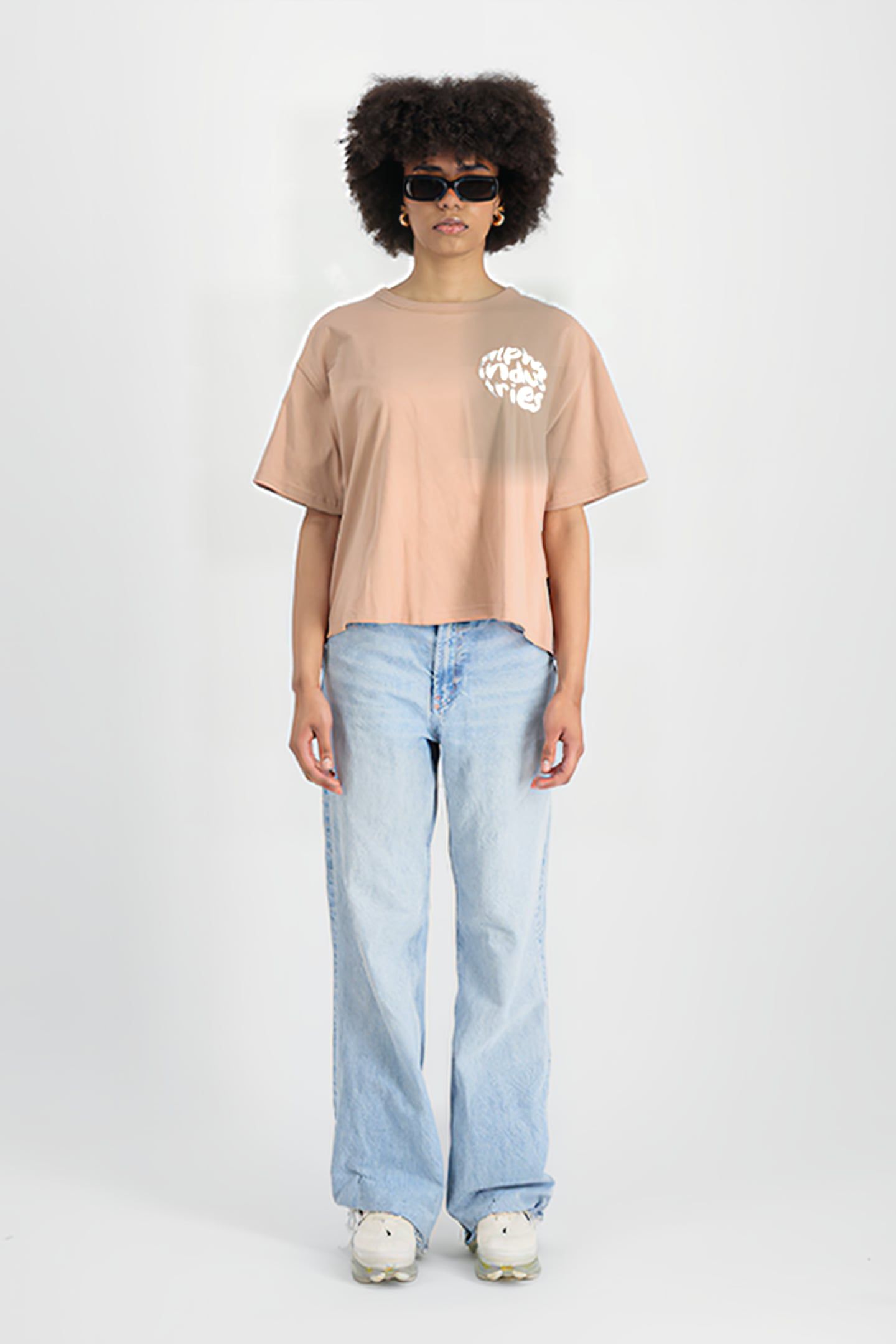 LOGO T DUSTY CORAL 1