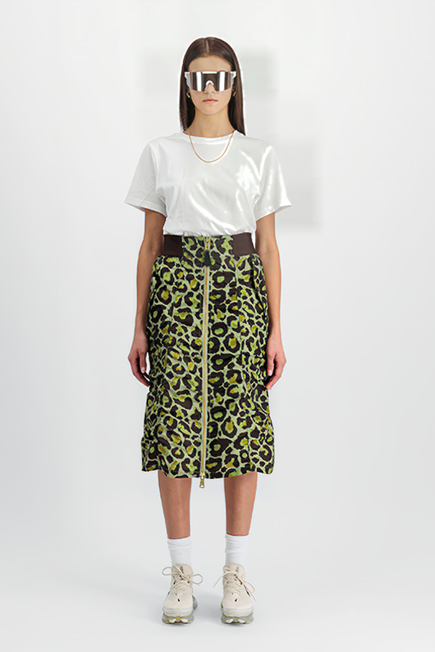 MA-1 MIDI SKIRT CAMO OLIVE LEO CAMO 3