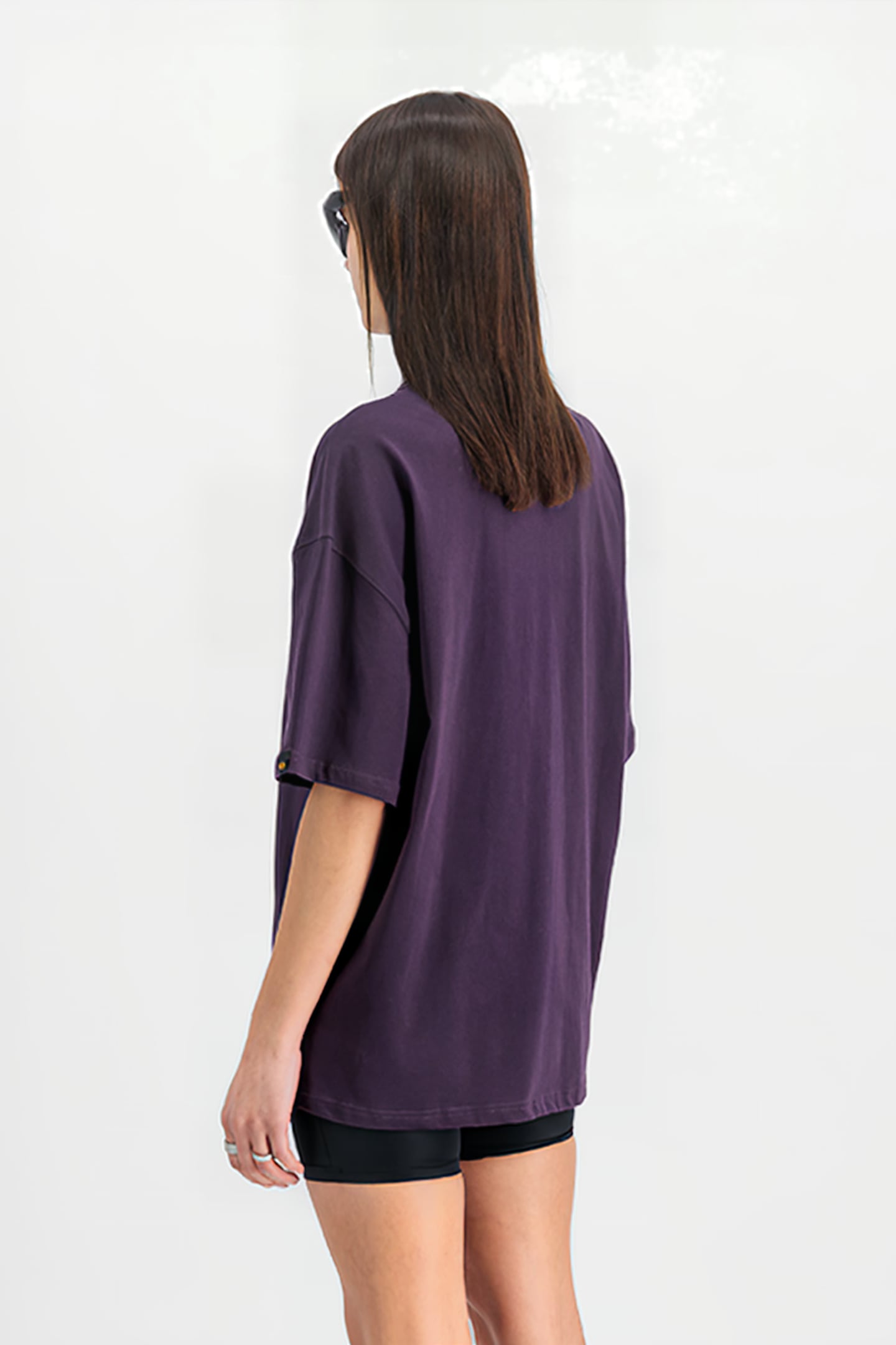 ALPHA ESSENTIALS RL T PLUM 6