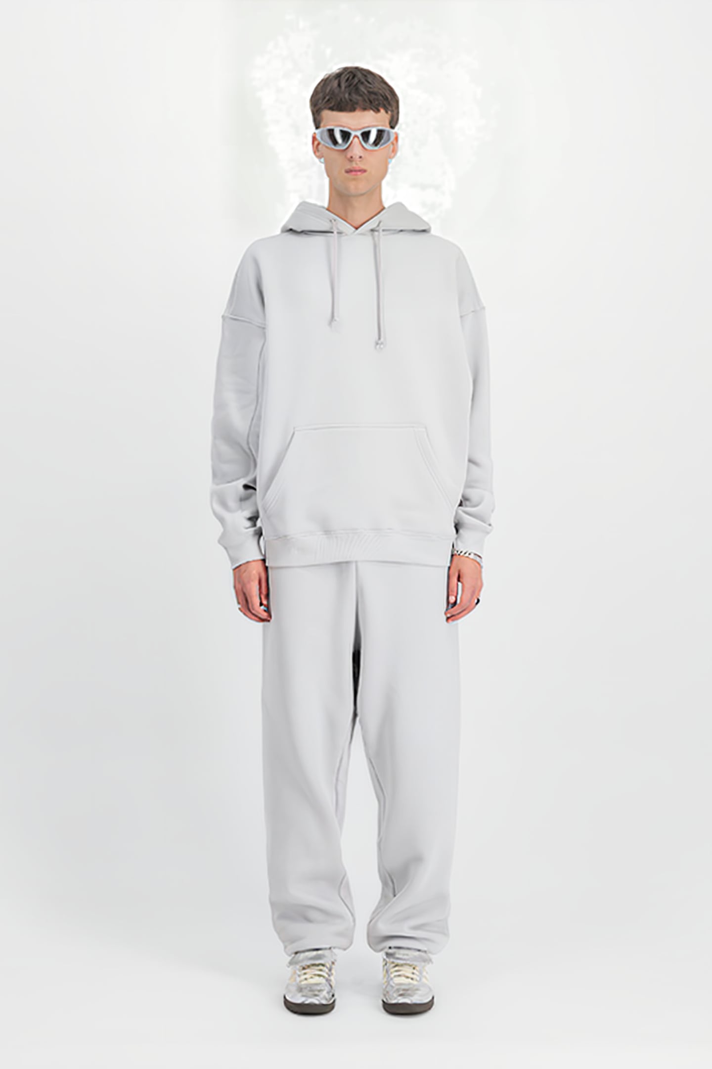 HOODIE UV PASTEL GREY 1