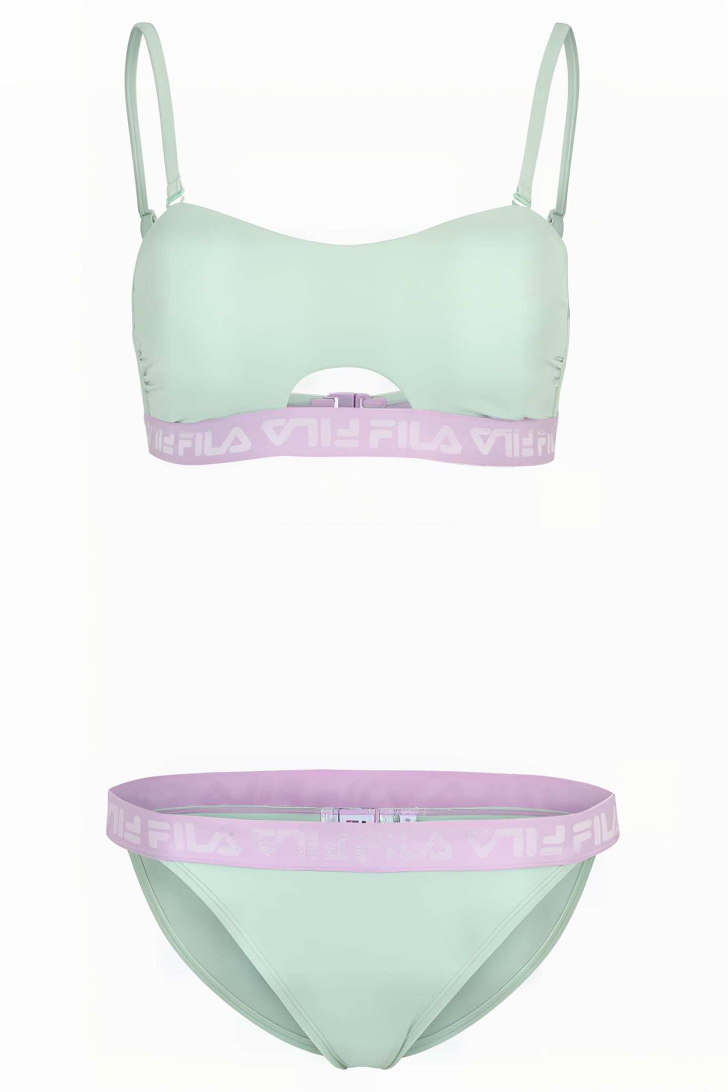 SANMING BANDEAU BIKINI SILT GREEN 4