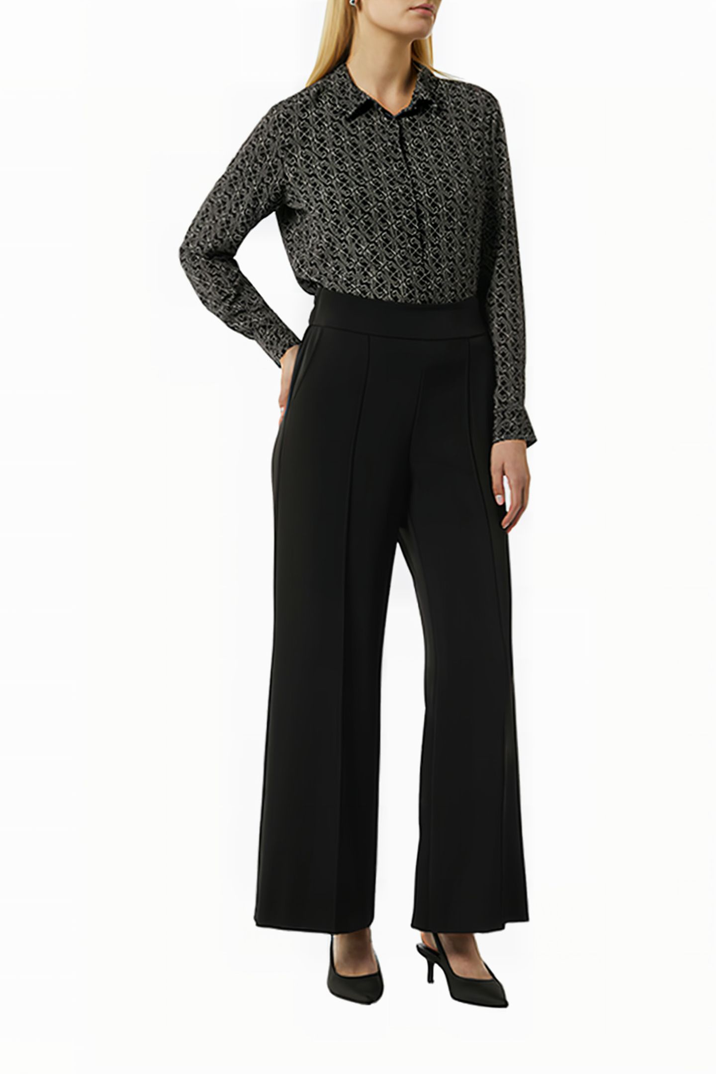 COMMA BLOUSES BLACK 2