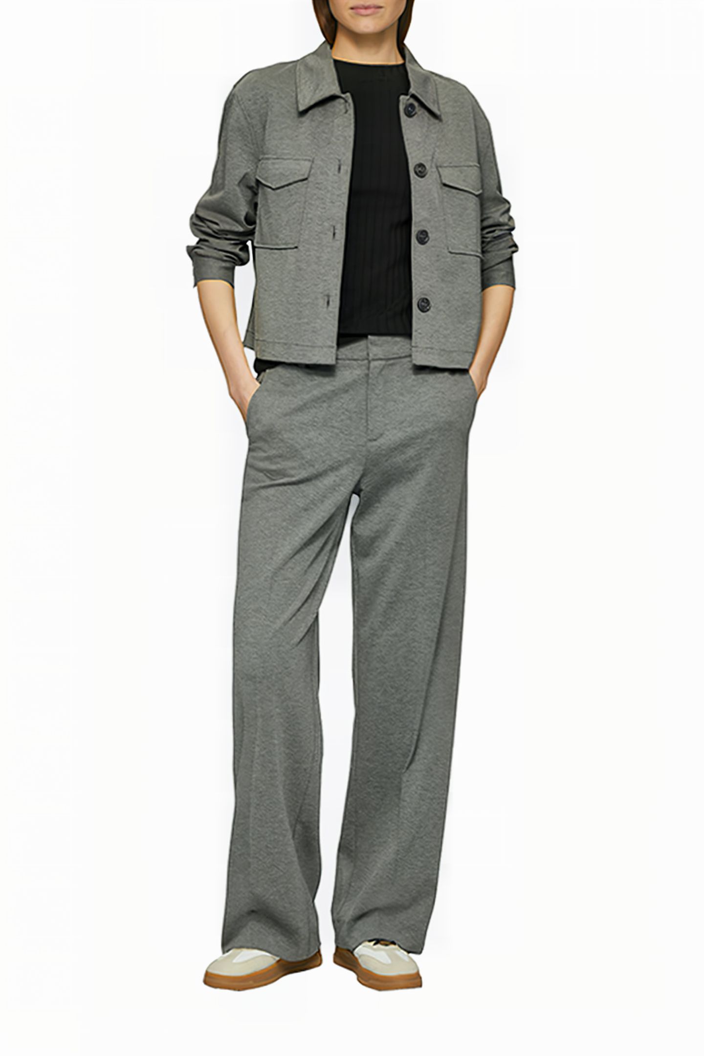 S.OLIVER JACKETS INDOOR GREY/BLACK 2