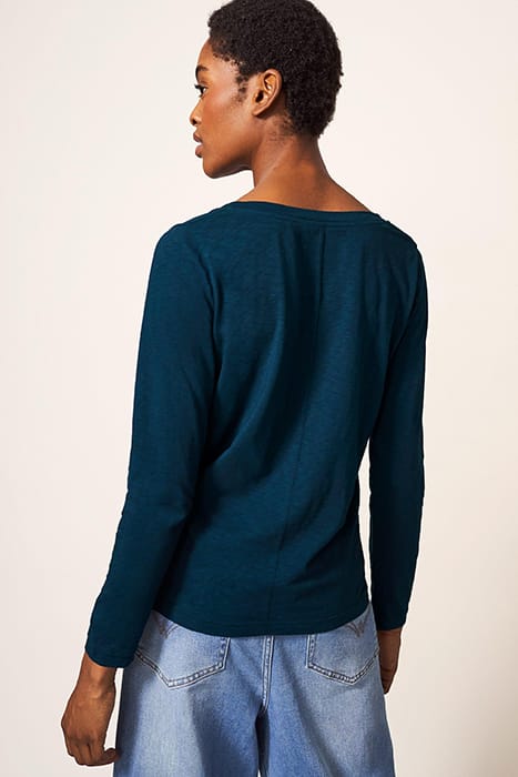 NELLY LS TEE DARK NAVY 2