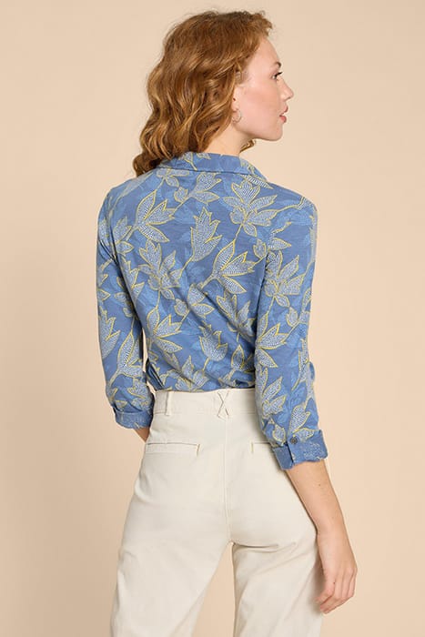 ANNIE JERSEY SHIRT BLUE MULTI 2