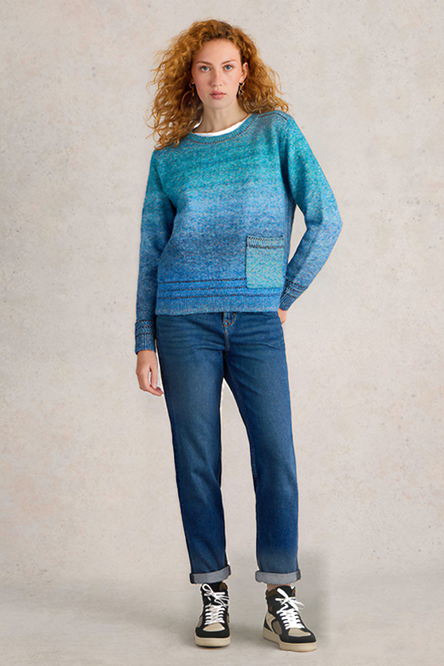 LILBET JUMPER BLUE MULTI 1