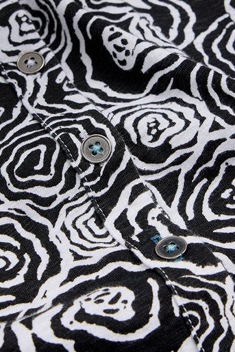 ANNIE JERSEY SHIRT BLACK PRINT 7