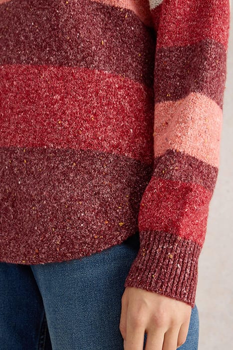 TALIA NEP JUMPER PLUM MULTI 5