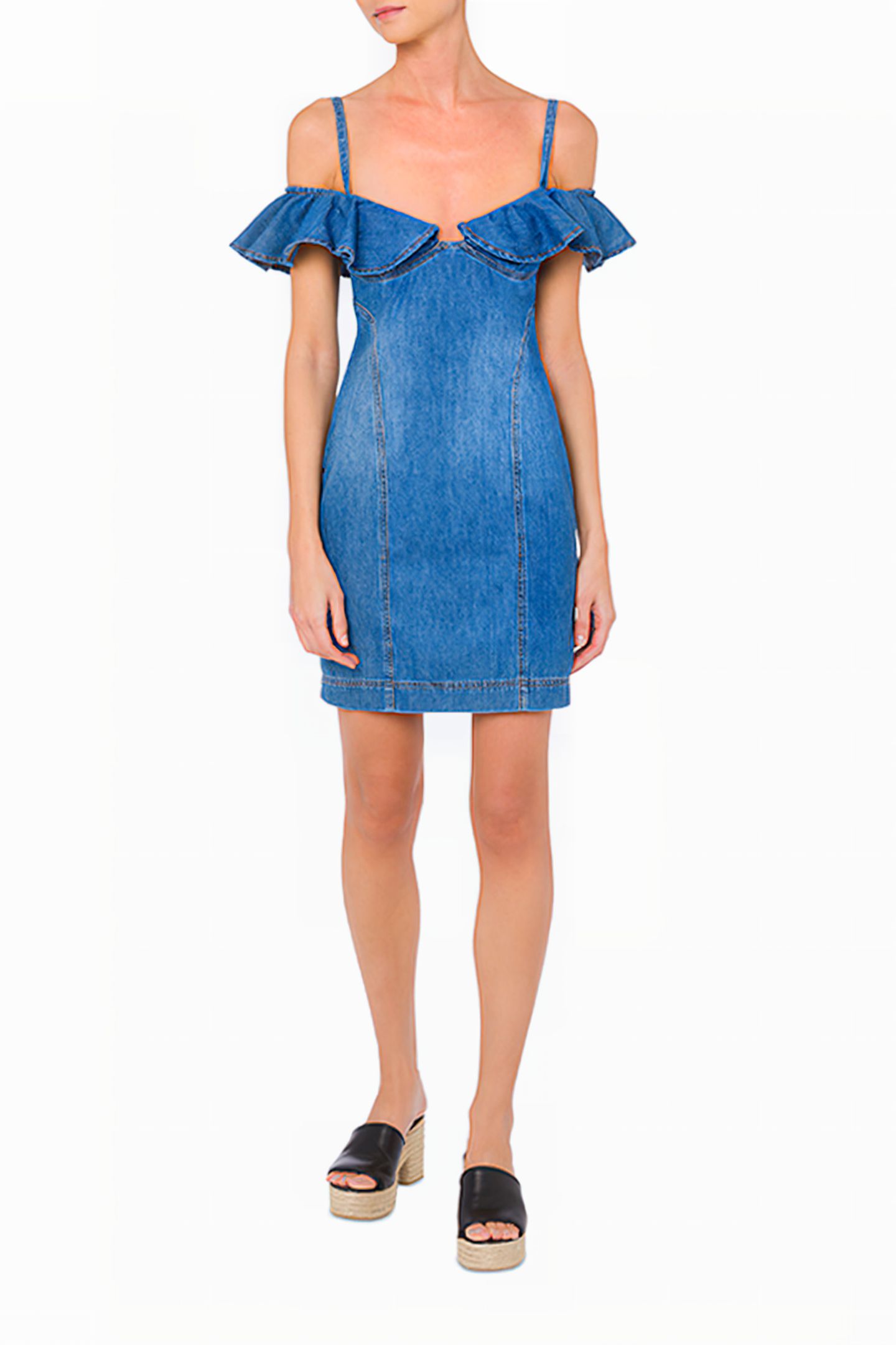 DENIM DRESS BLUE 1